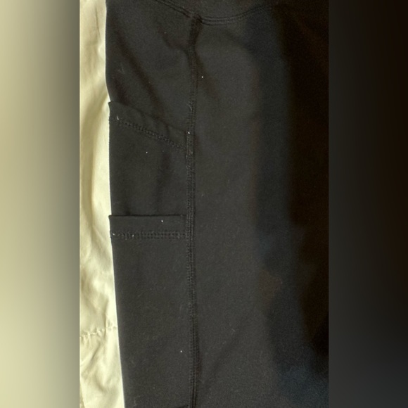 Halara Cloudful™ Fabric High Waisted Double Pockets Plain Leggings - Black - Picture 7 of 10